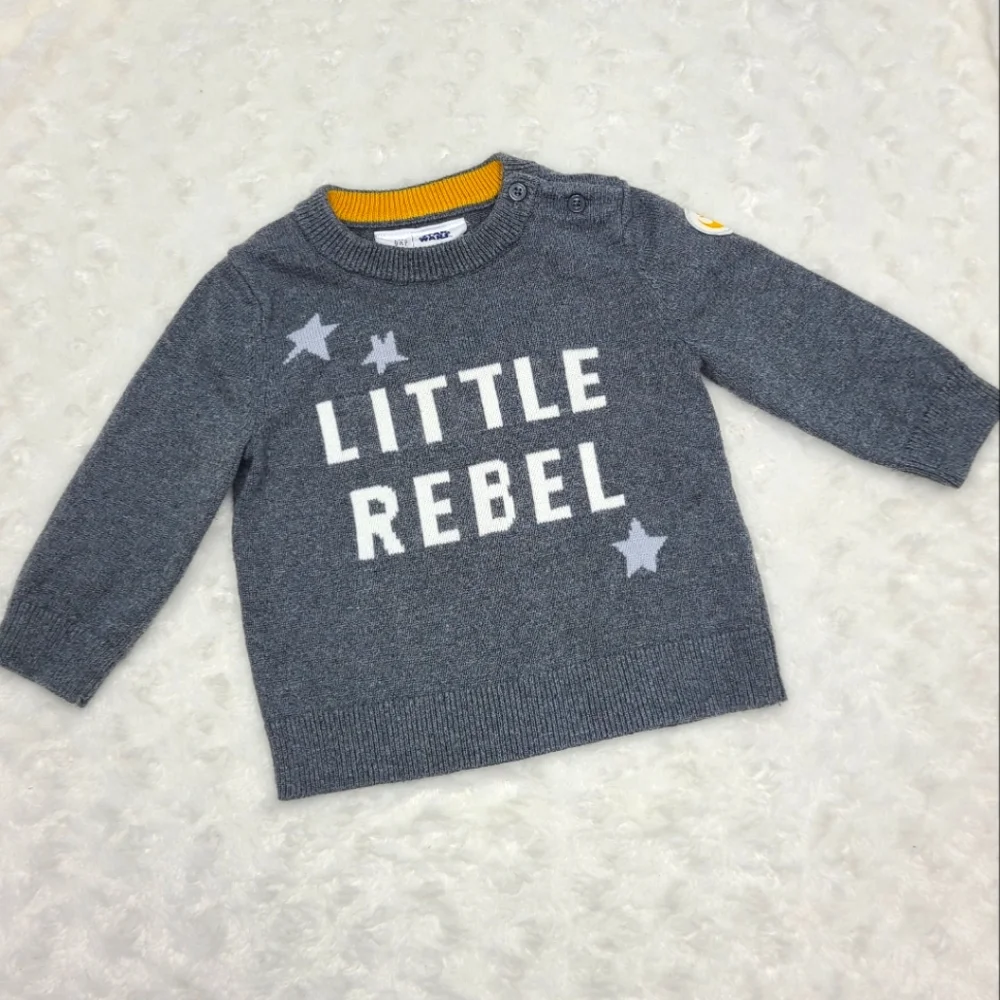 Gap baby boy Star Wars sweater size 6-12 months